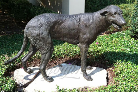 Antique bronze dog statue animal sculpture for sale