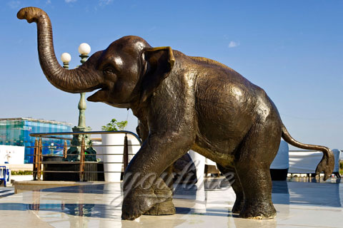 Wholesale Small Cast Bronze Elephant Sculptures for sale