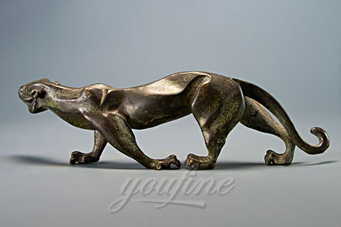 High quality life size bronze animal tiger sculpture for sale