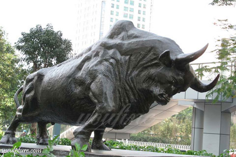 Full size Metal Life Size Bull Bronze Sculpture for Sale