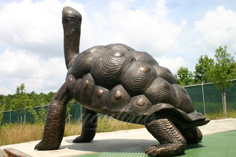 Outdoor turtle statues bronze animal sculptures for garden decor