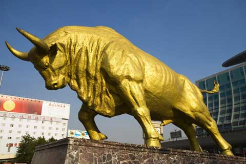 Wholesale Sale Outdoor Decorative Bronze Bull for sale