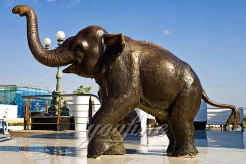 Wholesale Small Cast Bronze Elephant Statues for sale