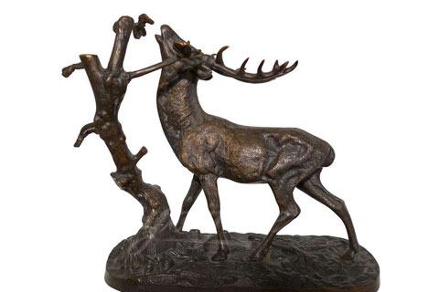 Wholesales Home decor Famous elk sculpture animal statue for sale