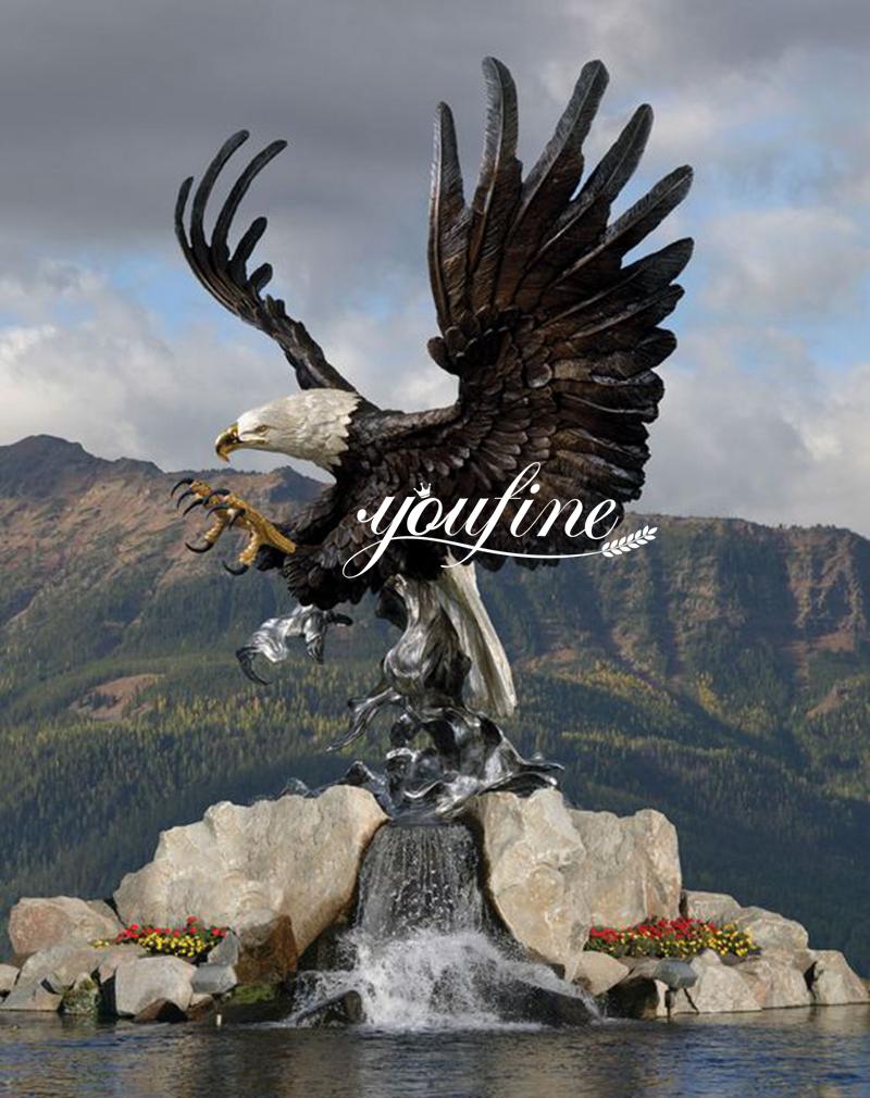 bald eagle sculptures for sale-YouFine Sculpture