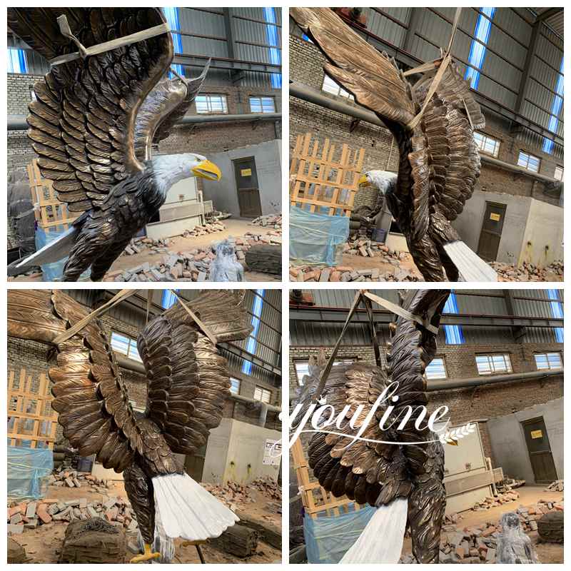 making eagle process-YouFine Sculpture