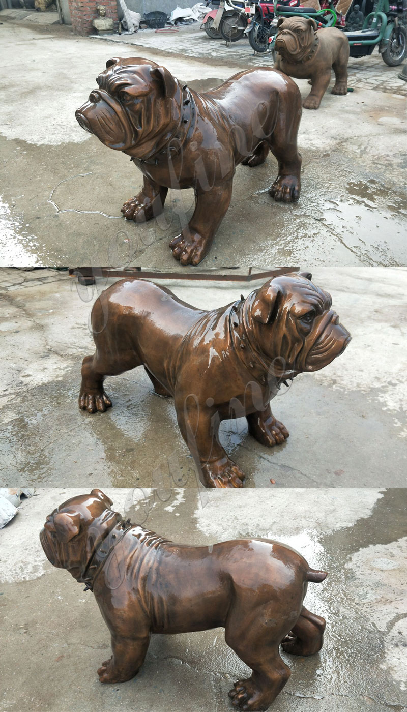 3-ft-bull-dog-statue-for  sale garden-decor