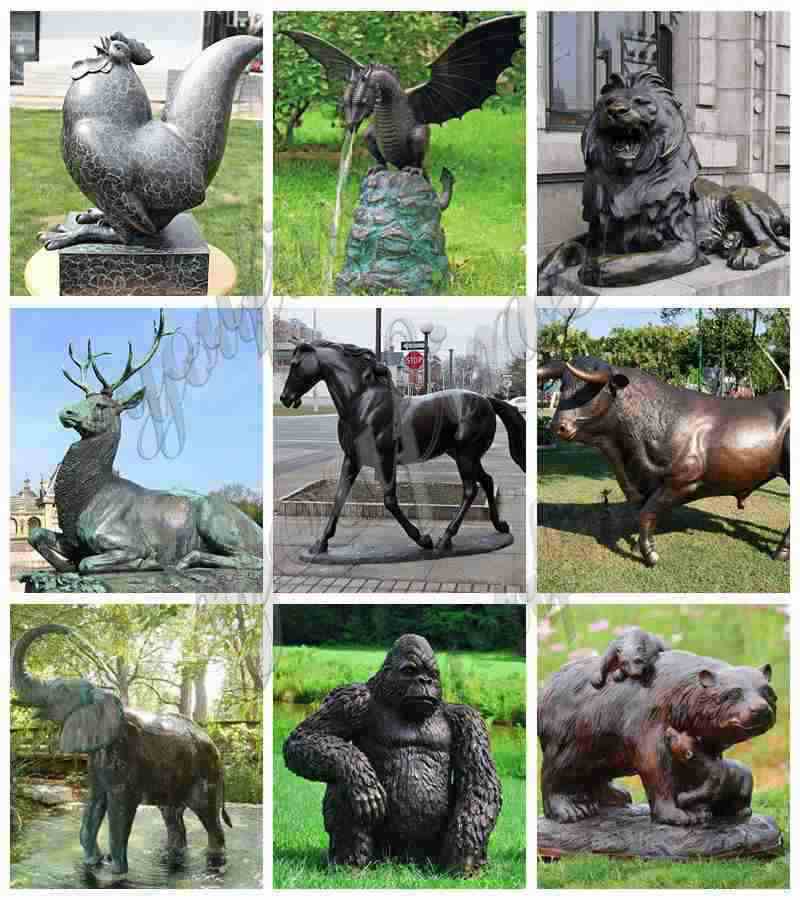 Casting Bronze Bull Statues