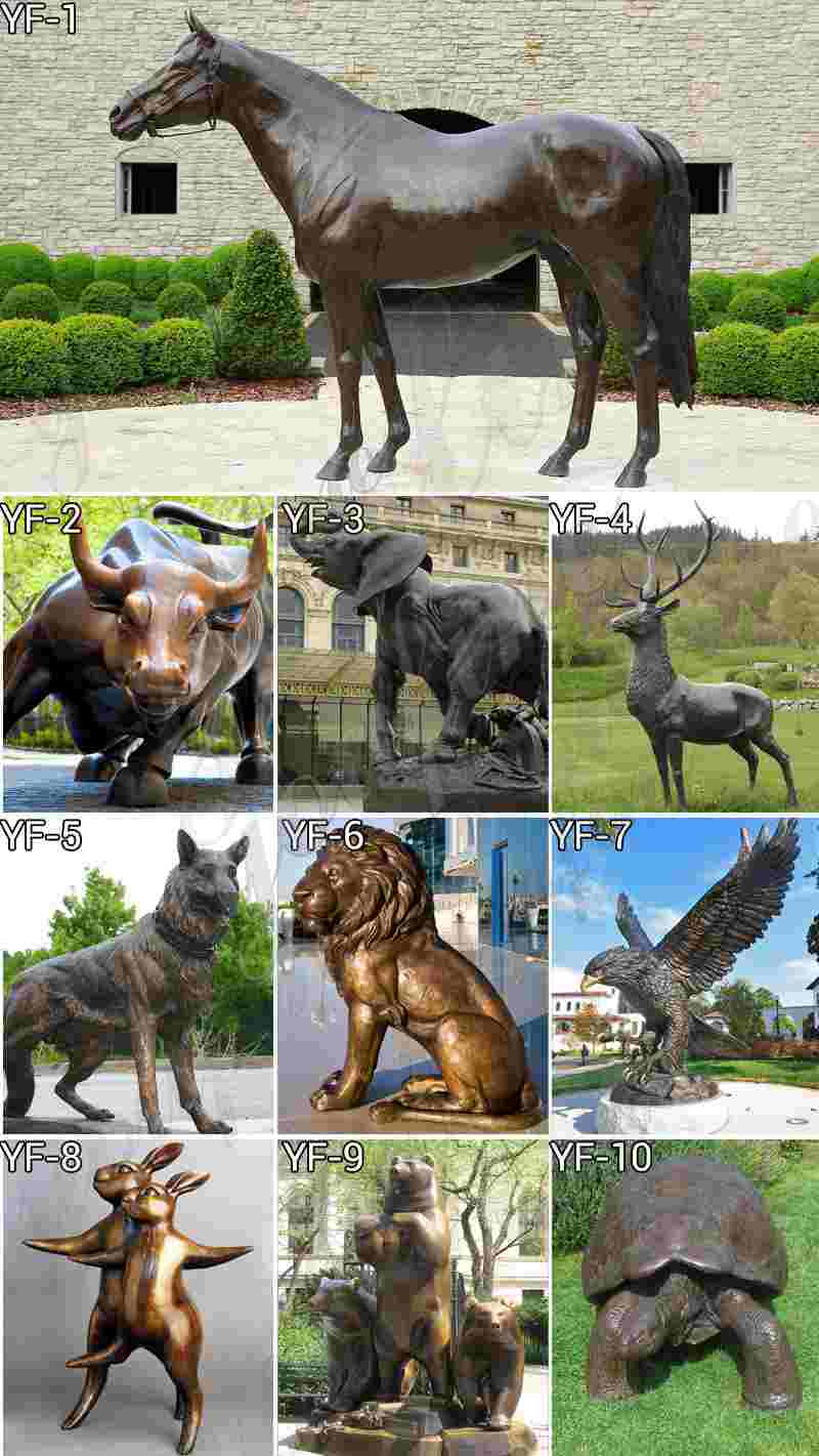 Large Bronze Bull Sculpture