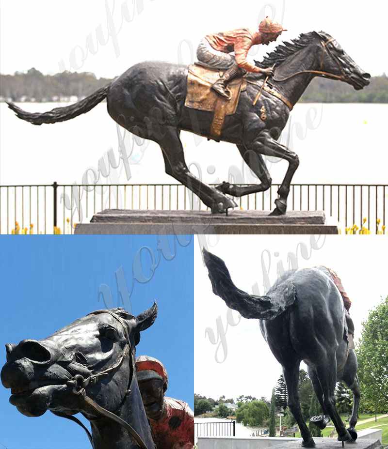 Black Caviar Sculpture