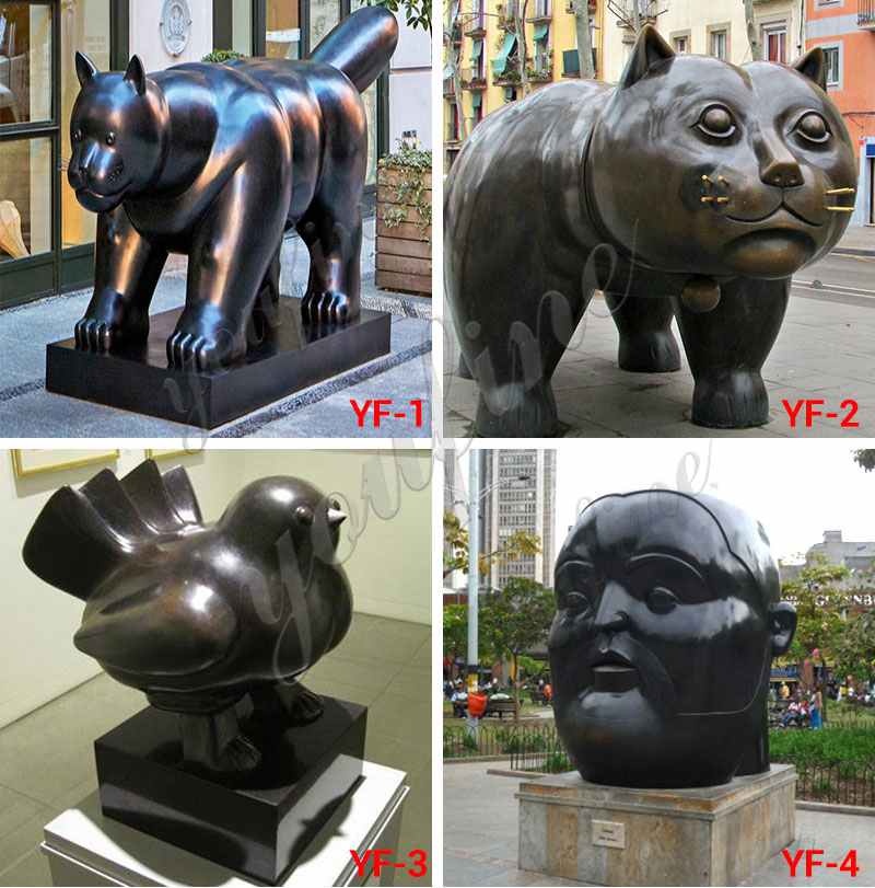 Fernando Botero’s Bronze Fat Horse Sculpture