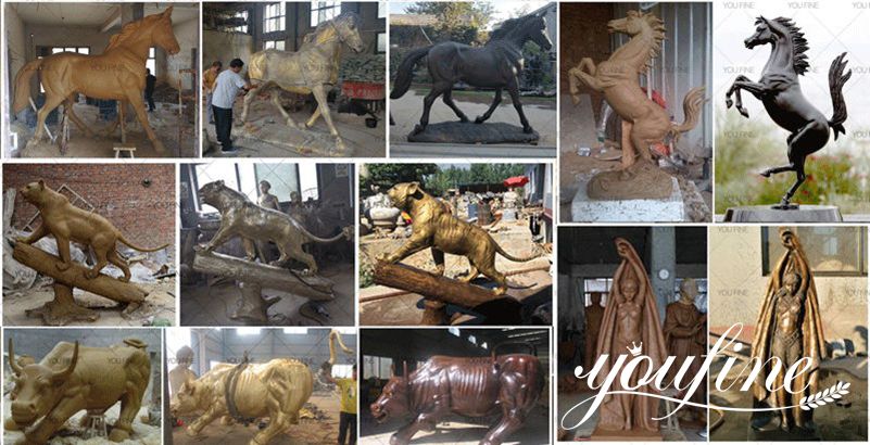 Bronze elephant statue for sale