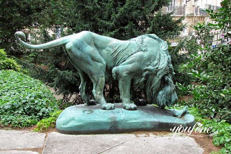 ancient lion statue (2)