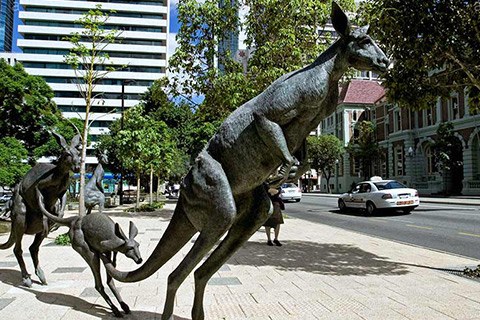 Giant metal Kangaroo manufacturer