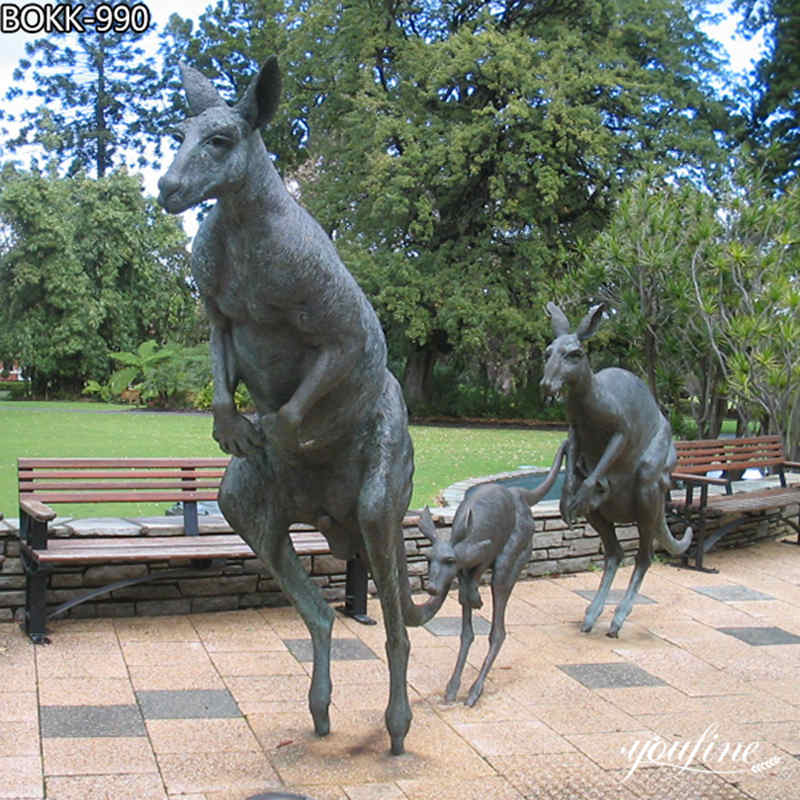 life size kangaroo statue for sale