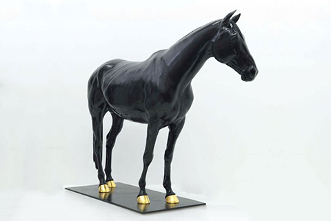 Life Size Decorative Casting Bronze Horse Statue for Garden Wholesale BOKK-229