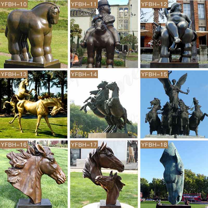 bronze racing horse with jocky statue design for sale