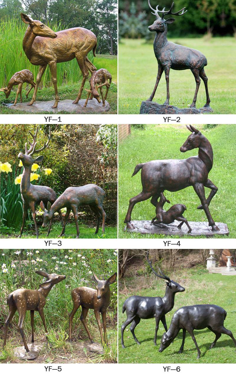 More Bronze Deer Statues to Choose from