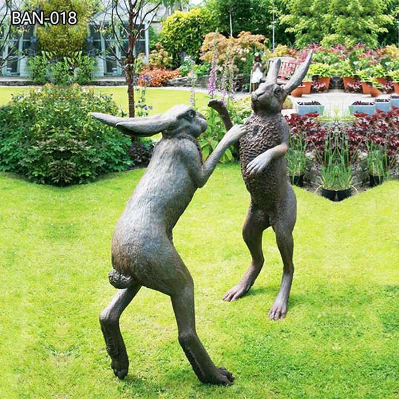 Bronze-Fighting-Rabbits-Sculpture-for-Sale1